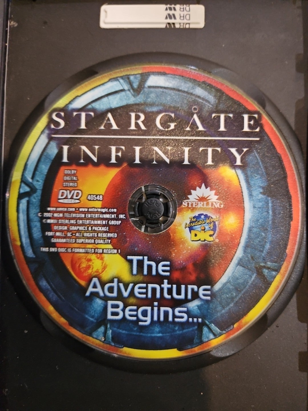 Stargate Infinity - The Adventure Begins (DVD) Tested