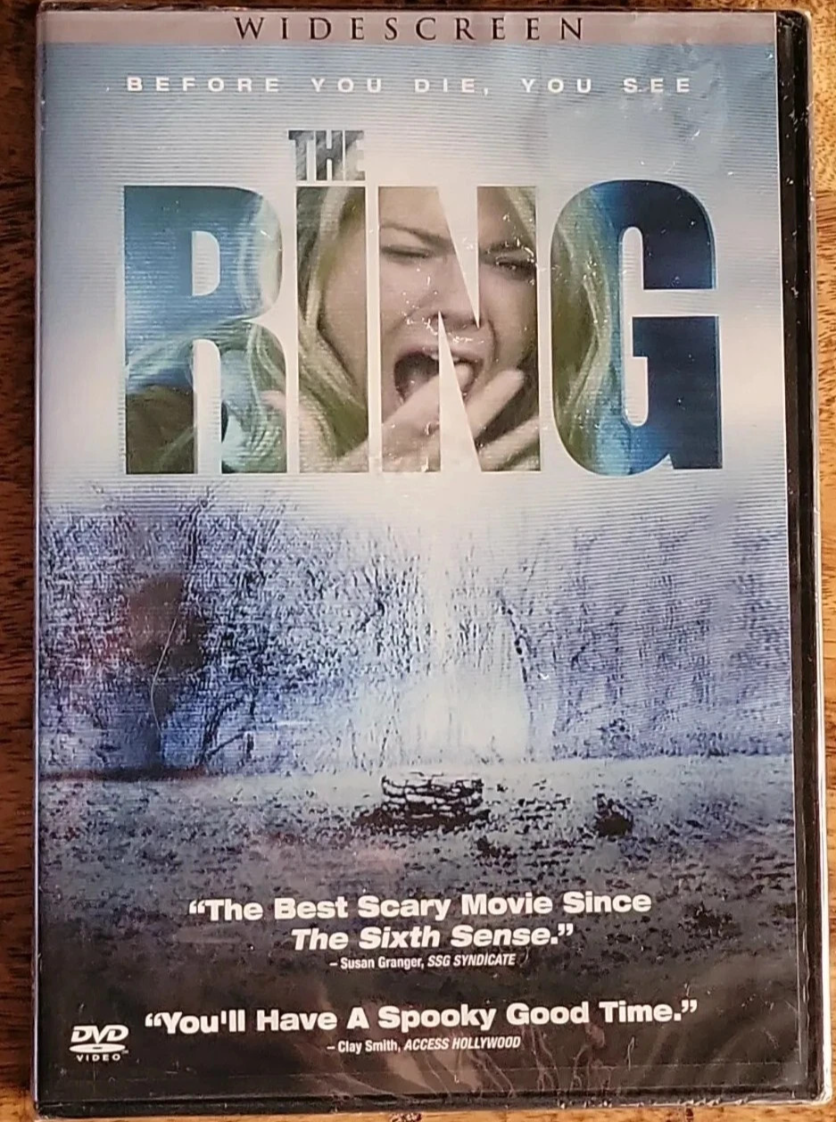 THE RING Horror Movie •The Original (DVD) Tested. New Case