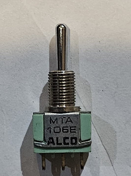 Alco 106E Micro Toggle Switch (6A 125V) (3A 250V)