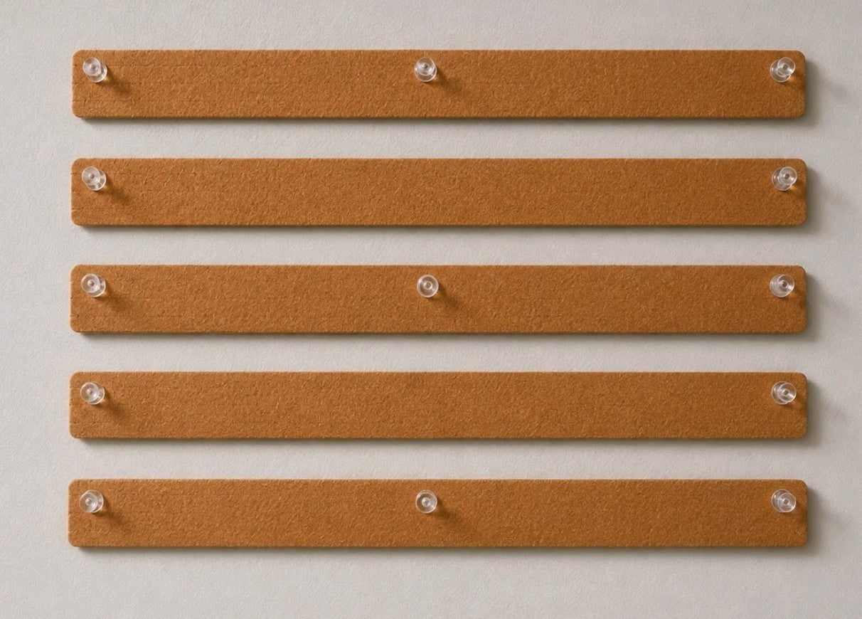 Fluxynara 13" x 2" Felt Wall Panels