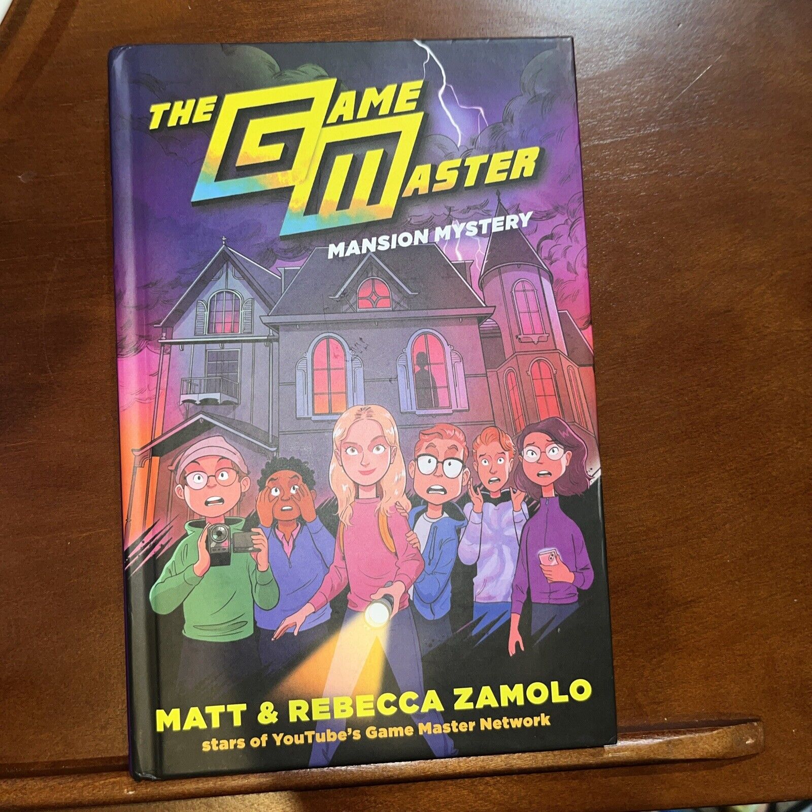 Game Master: Mansion Mystery by Matt Slays and Rebecca Zamolo (2022, Hardcover)