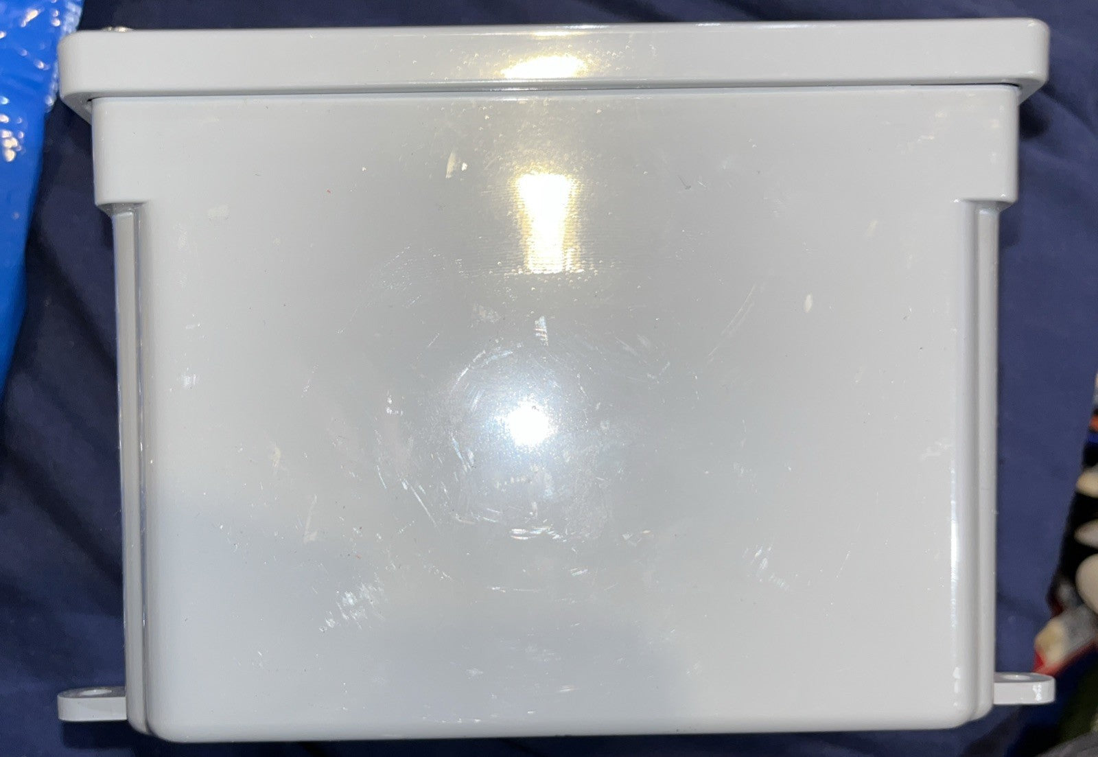 Carlon E987RR PVC Junction Box Enclosure - Gray