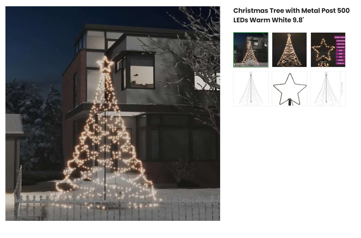 Christmas Tree & Holiday LED LIghting