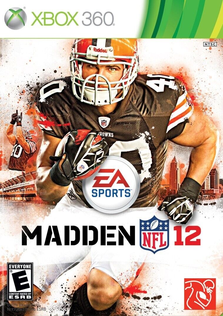 Madden NFL 12 (Xbox 360) New Case. Tested. No scratches. CIB. Resealed
