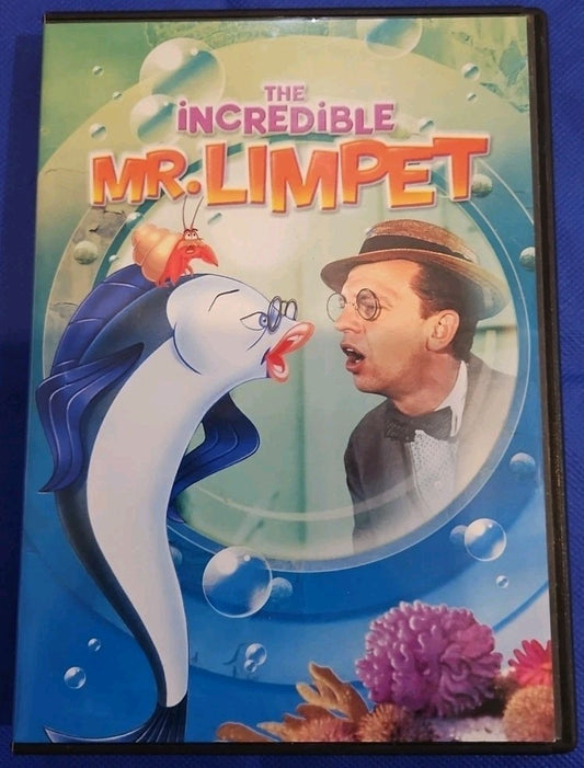 The Incredible Mr. Limpet (DVD, 1964) Sealed