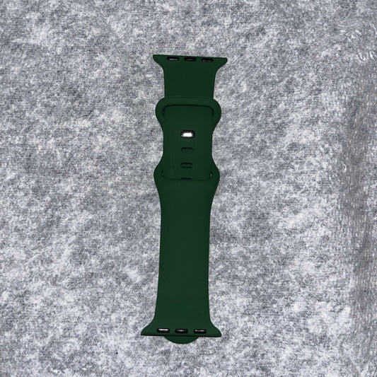 Mughal Green Apple Watch Sports Band fits 38/40/41mm Series 4,5,6,7,8,9 & SE