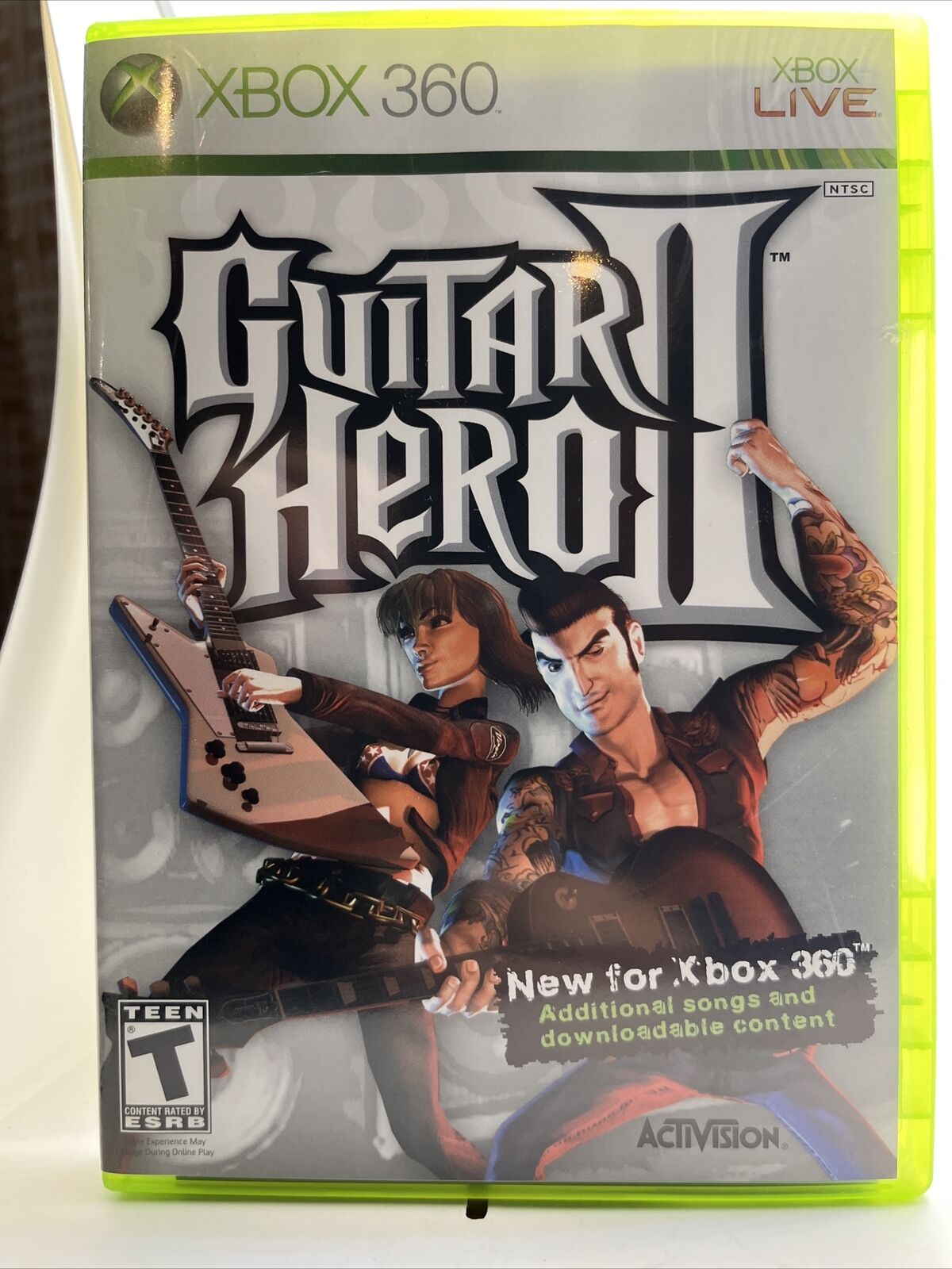 Guitar Hero II (Microsoft Xbox 360, 2007)