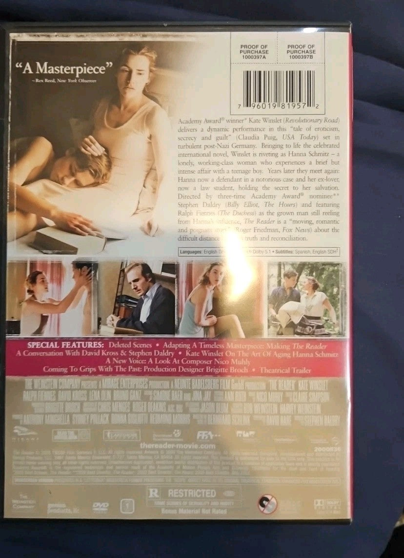 The Reader (DVD, 2009)
