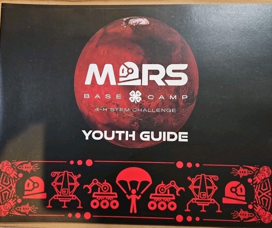 Mars Base Camp 4-H STEM Challenge Rover Build And Game Kit