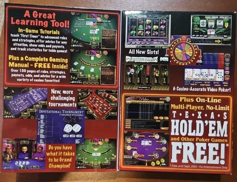 Reed Deal Casino Championshp Edition PC Game by Phantom EFX. Still Sealed