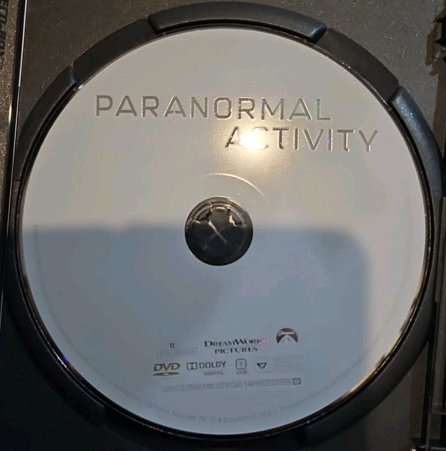 Paranormal Activity (DVD, 2009) Tested. No Scratches. New Case