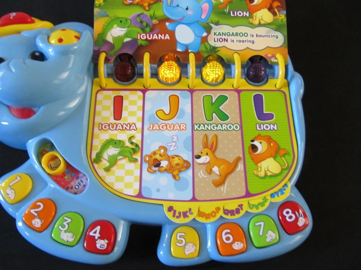 Vtech Touch and Teach Elephant - Learning Educational Toy Numbers Alphabet Songs