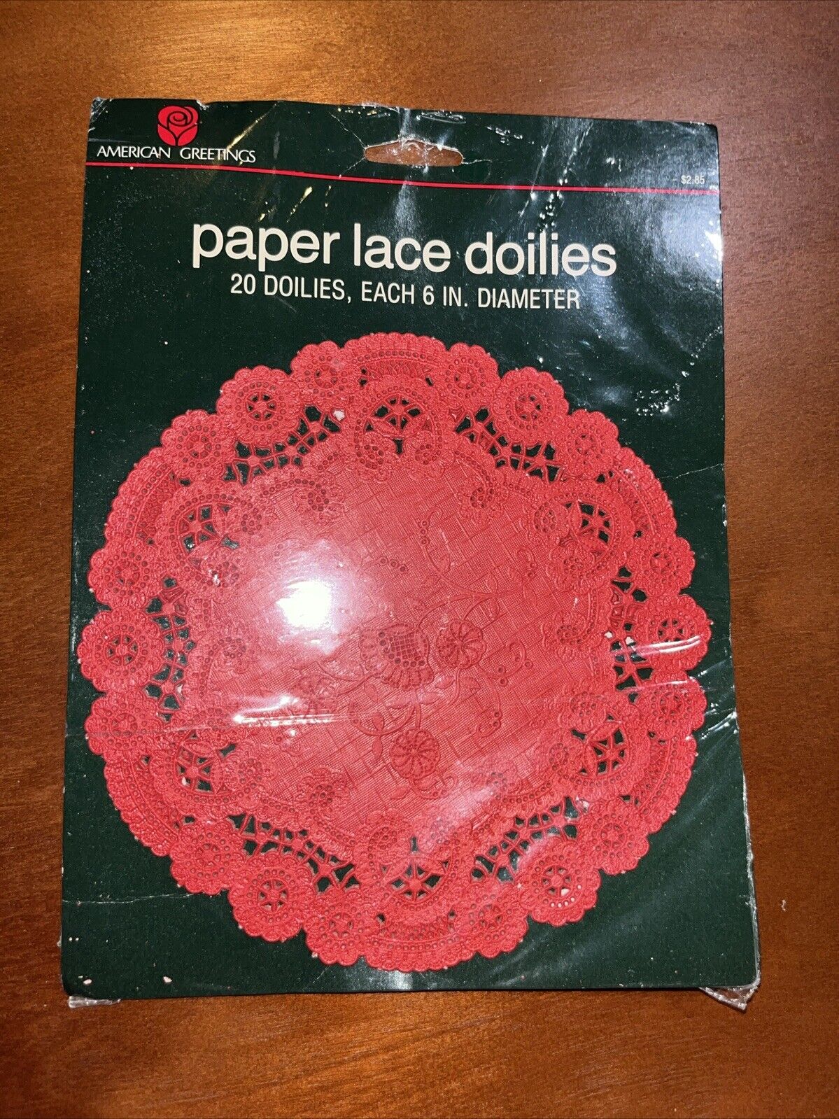 American Greetings Paper Lace Doilies 20 Count 6” Diameter