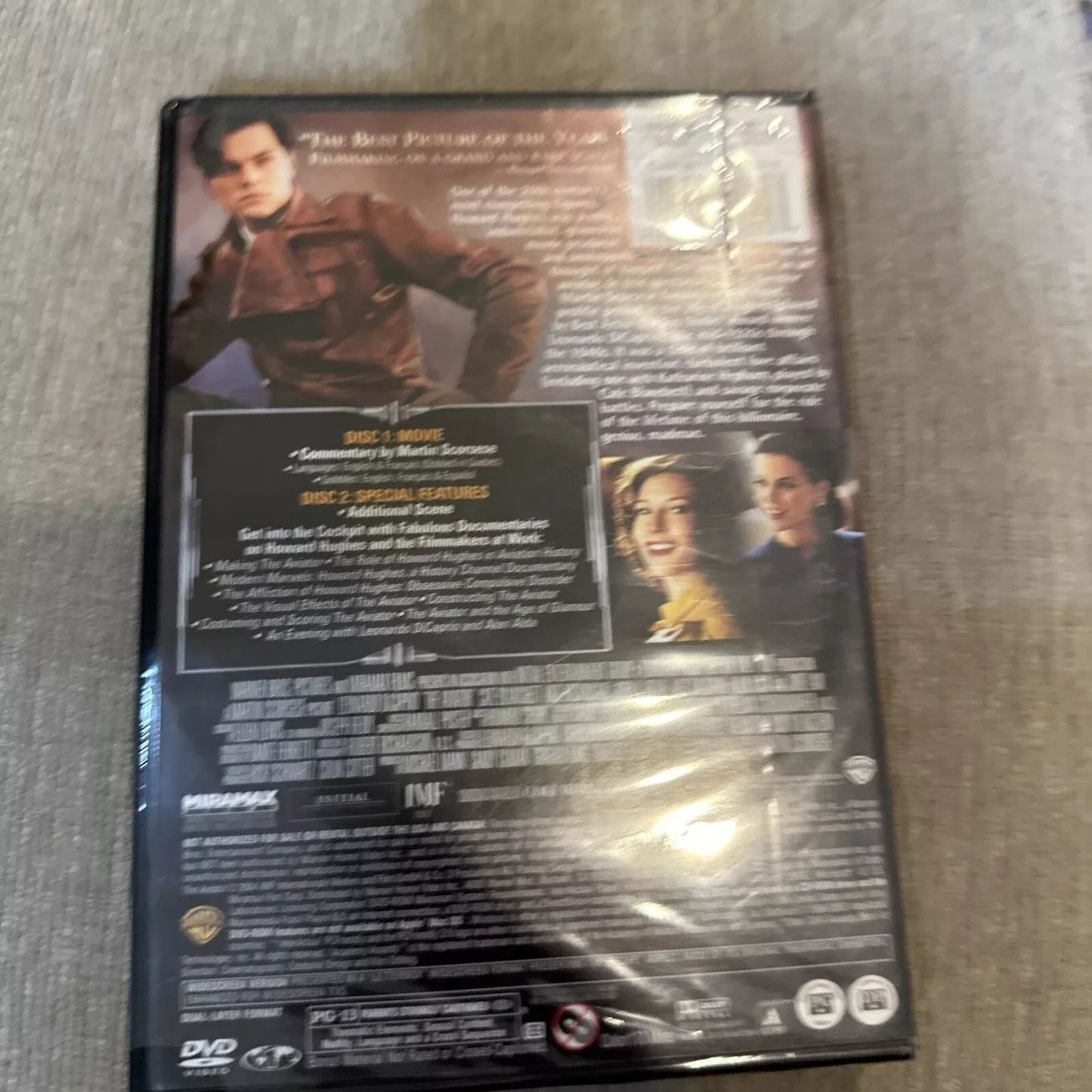 The Aviator (DVD) 2 Disc Widescreen Edition - Brand New Sealed