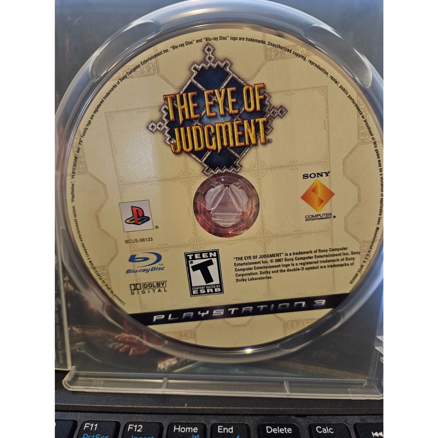 The Eye of Judgement (PS3) No Camera. New Case. Tested. Manual. No scratches.