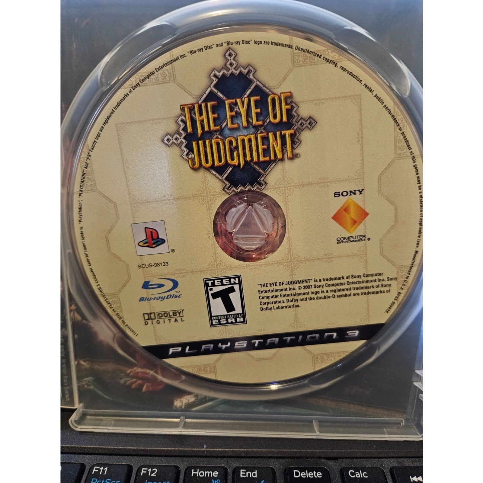 The Eye of Judgement (PS3) No Camera. New Case. Tested. Manual. No scratches.