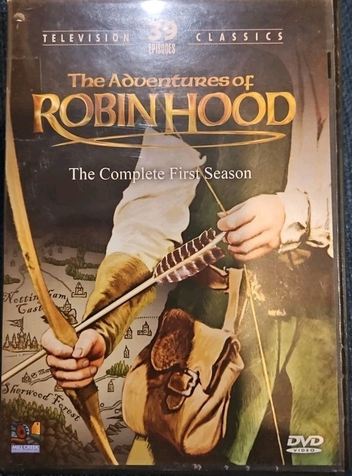 The Adventures of Robin Hood: the Complete First Season (DVD, 1955)