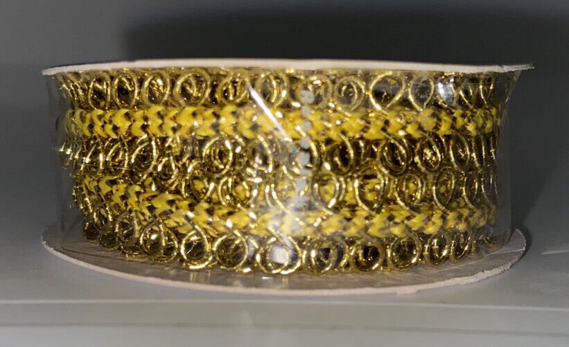 Wright’s Creative Classics Metallic Double E Loop 9ft - Brass Color