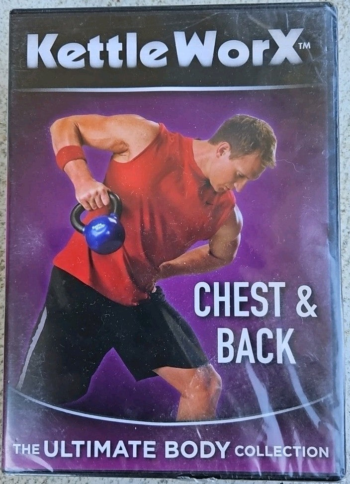 Kettle Worx Ultimate Body Collection 3 DVDs Set New Sealed