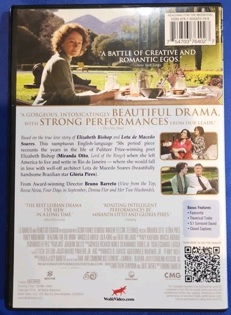 Reaching for the Moon (DVD, 2013) Sealed. No Digital Download