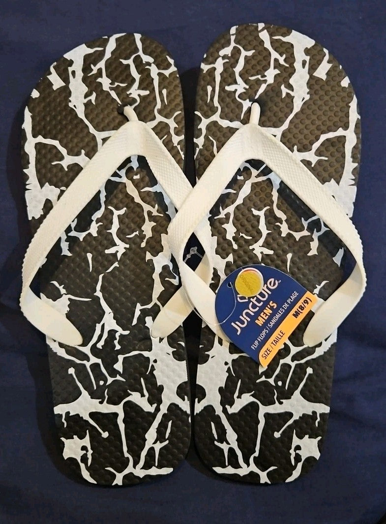 Juncture Men's Flip Flops Size 8/9 - Brand New