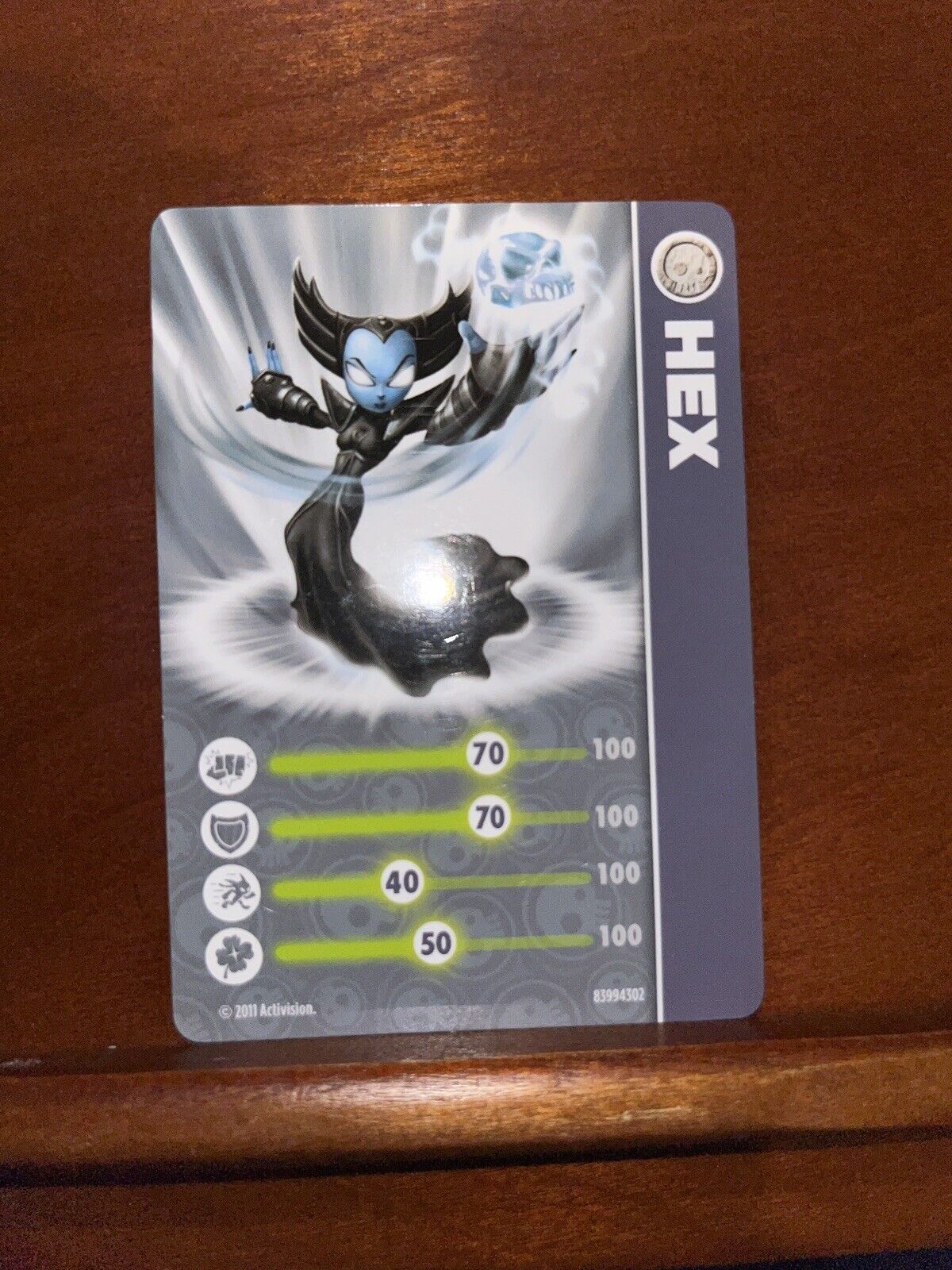 Skylanders Hex With Stickers And Cards ￼