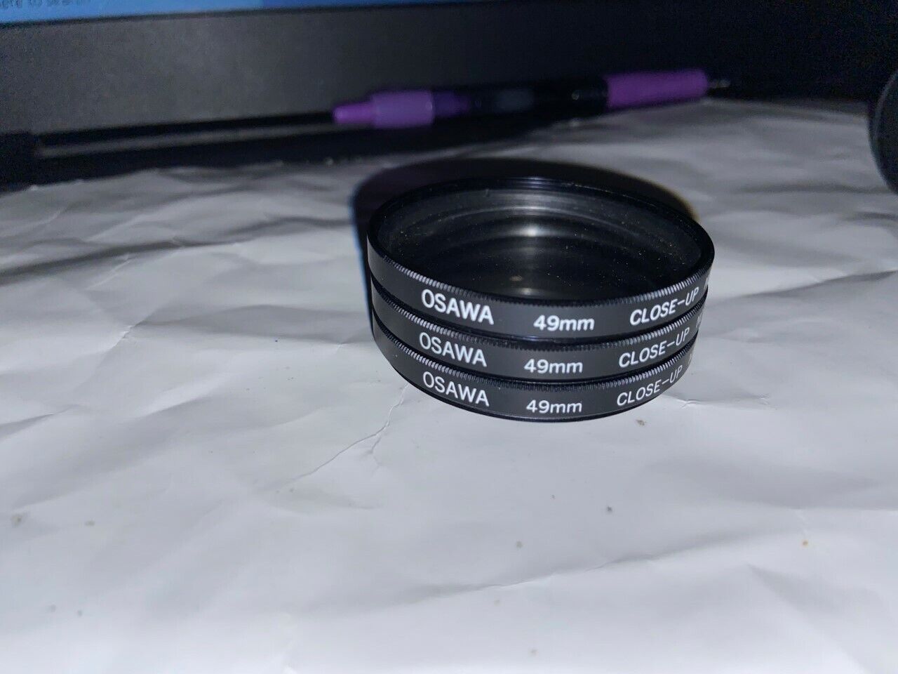 Osawa 49mm #1, #2, & #4 Close-Up Filter