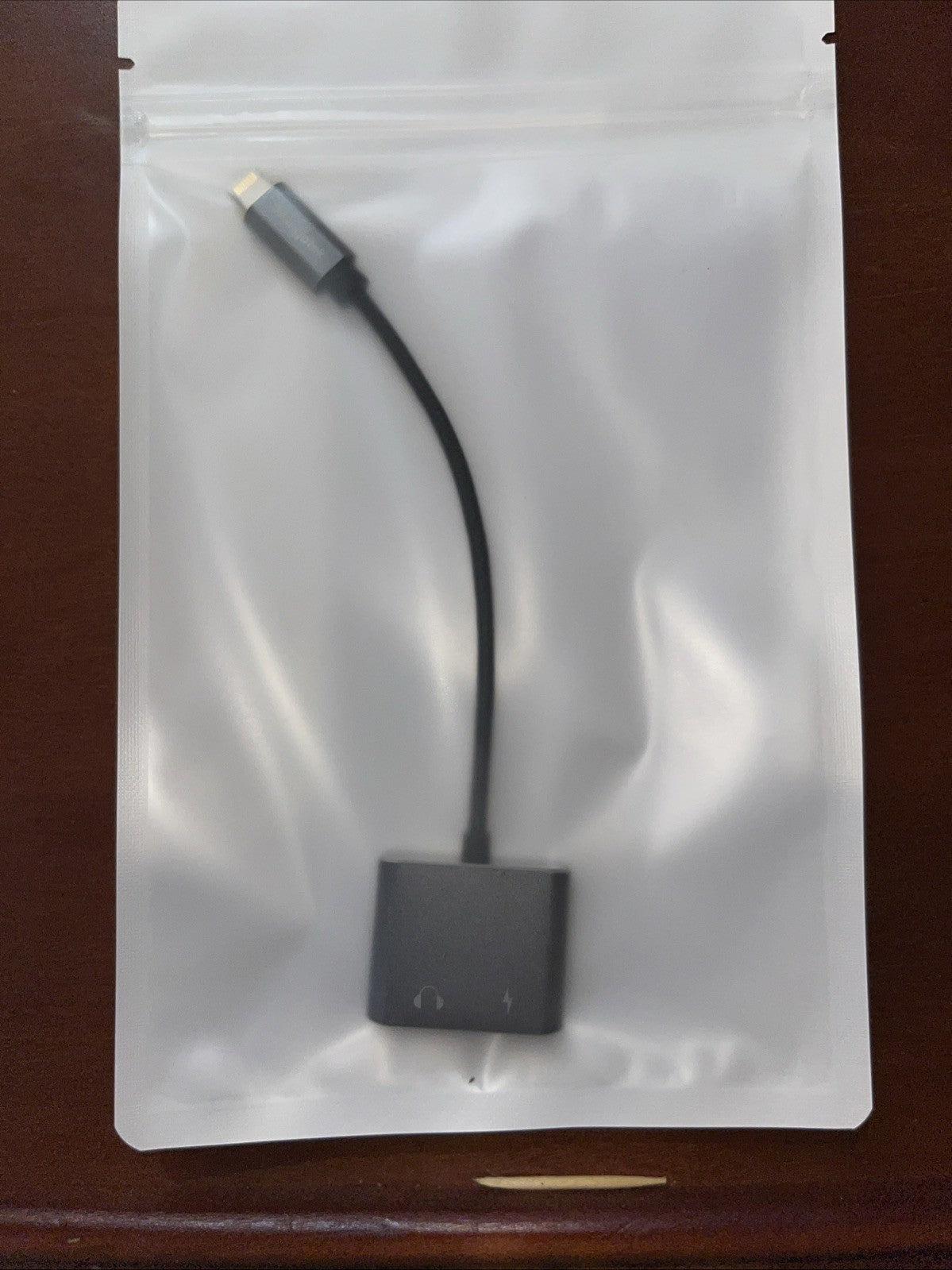 USB-C / Headphone Jack To Apple Lightning Connector