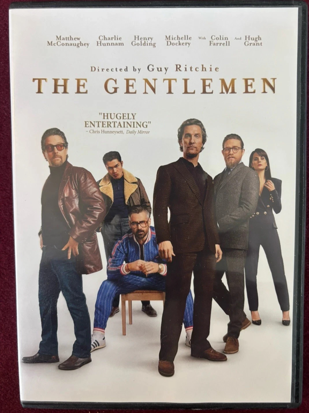 The Gentlemen [DVD] Tested. New Case