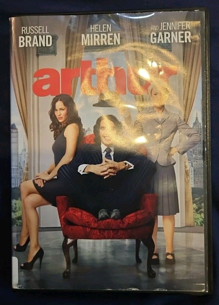 Arthur (DVD, 2011) Library. Tested.