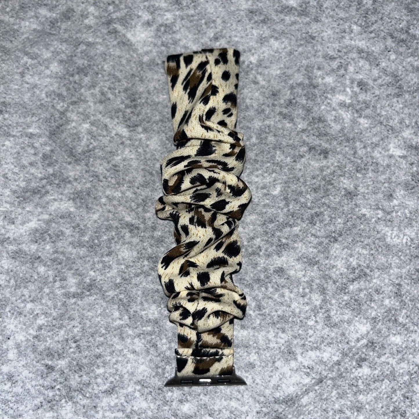 Apple Watch Band Stretchy Scrunchie Fits 38, 40, 41 Mm. Fits 4567899 And SE ￼￼