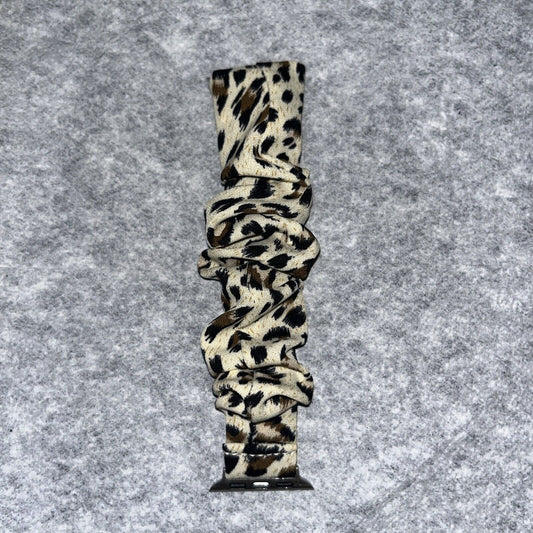 Apple Watch Band Stretchy Scrunchie Fits 38, 40, 41 Mm. Fits 4567899 And SE ￼￼