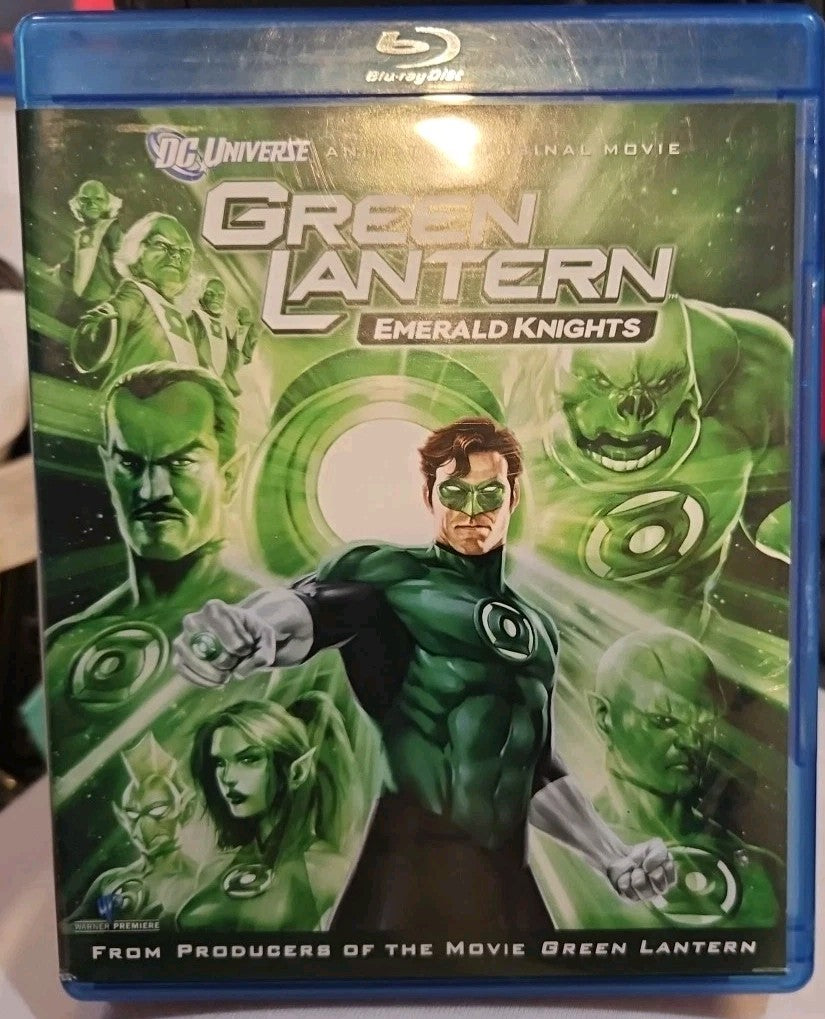 Green Lantern: Emerald Knights (Blu-ray, 2011) New. No Digital Download
