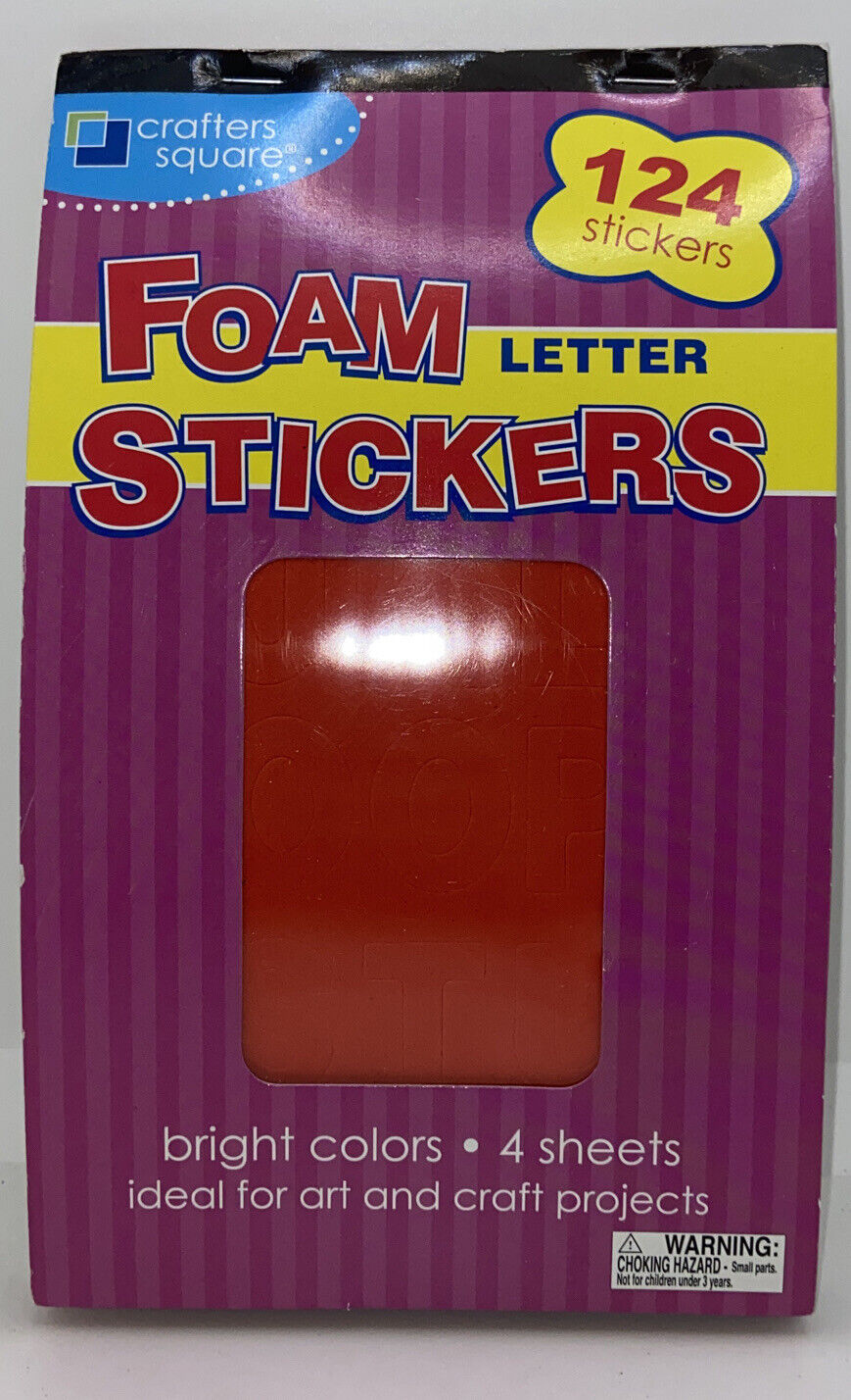 Crafters Square Foam Letter Stickers