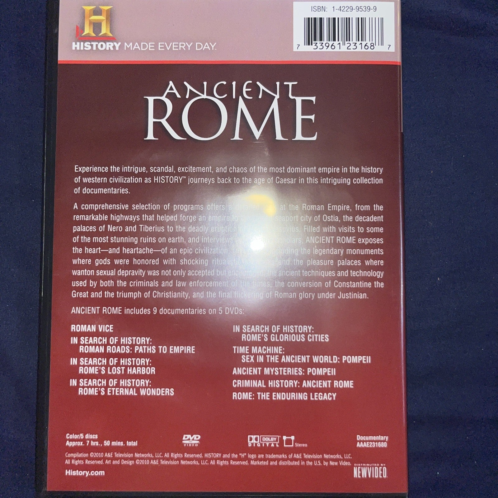 Ancient Rome (DVD, 2010, 5-Disc Set)