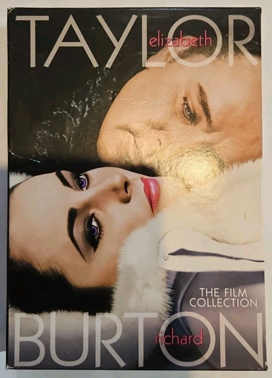 Elizabeth Taylor  Richard Burton Film Collection (DVD, 2006, 5-Disc Set) Sealed.