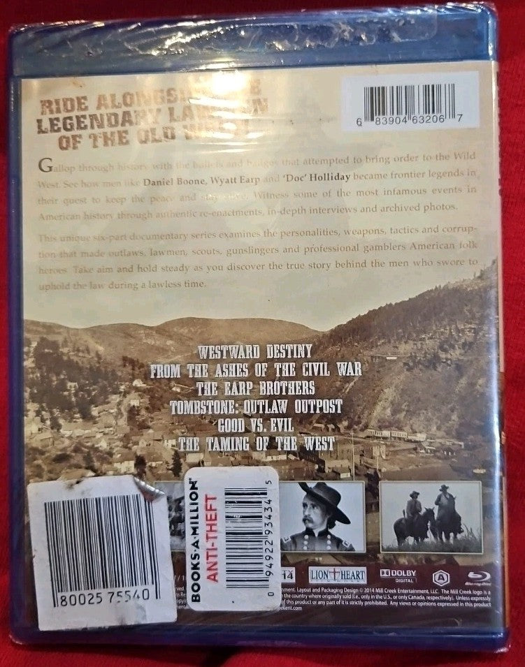 Lawmen of the Old West (Blu-ray) New Sealed. No Digital Downloaded