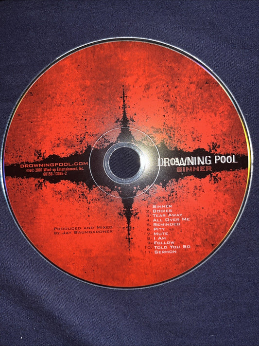 DROWNING POOL - SINNER (CD, 2001) Cd Only