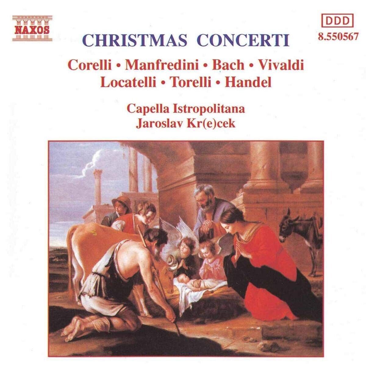 Christmas Concerti - Corelli, Manfredini, Bach, Vivaldi, Locatelli et Al. NEW CD