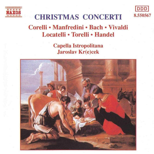 Christmas Concerti - Corelli, Manfredini, Bach, Vivaldi, Locatelli et Al. NEW CD