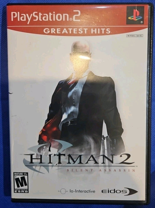 Hitman 2: Silent Assassin Greatest Hits (PS2) Mint. Tested. No Manual