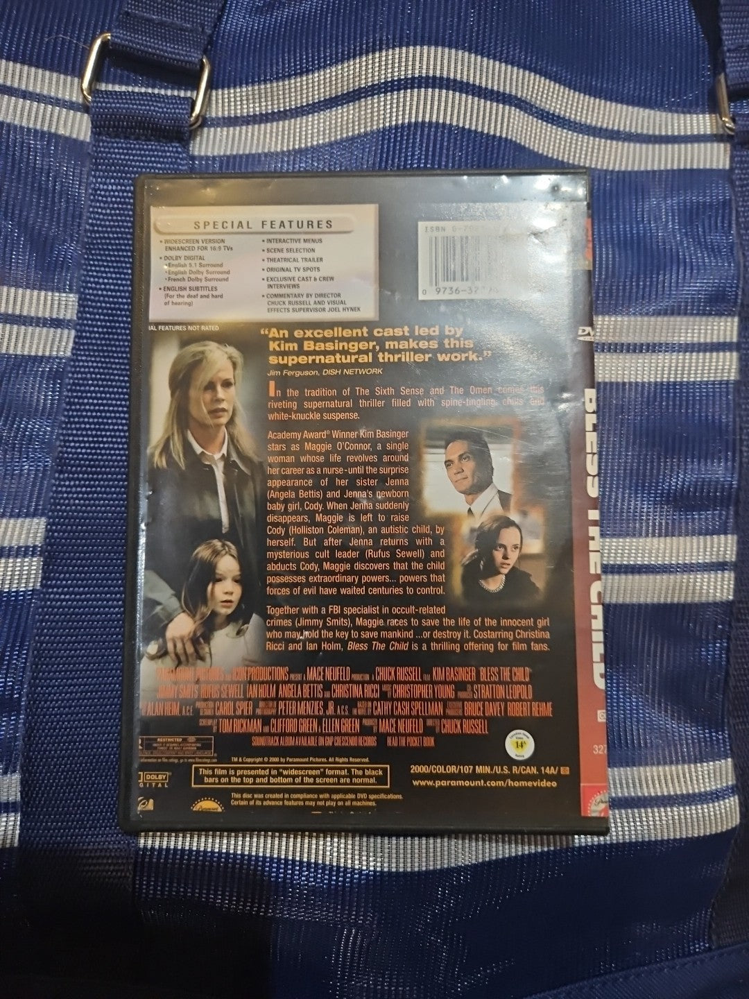 Bless the Child (DVD, 2001) Slim case tested cropped artwork