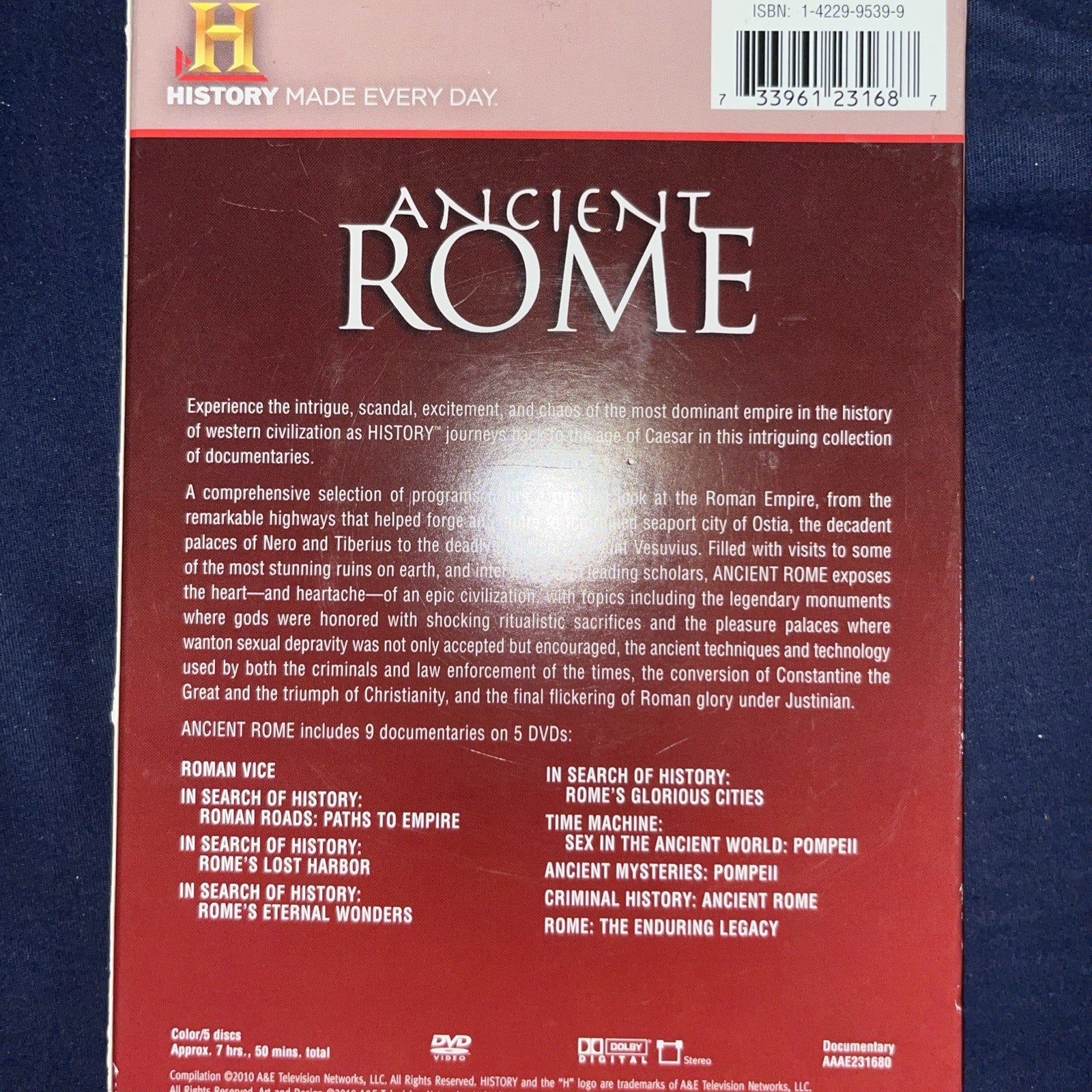 Ancient Rome (DVD, 2010, 5-Disc Set)