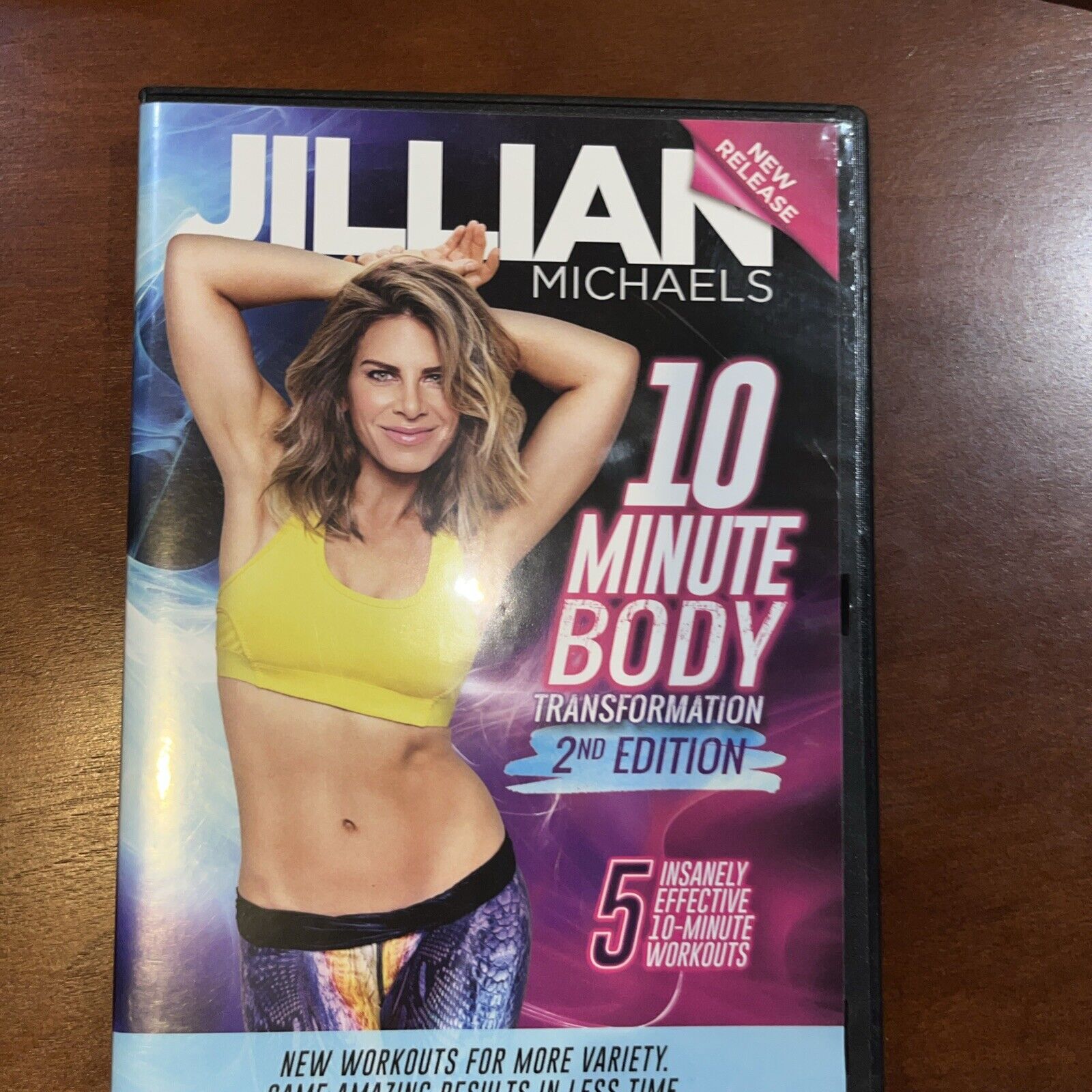 Jillian Michaels: 10 Minute Body Transformation - 2nd Edition (DVD, 2017)