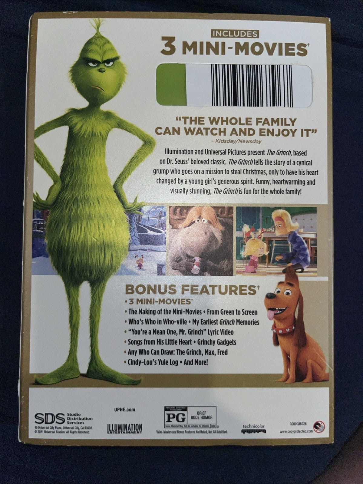 SDS Illumination Presents: Dr. Seuss' The Grinch (DVD)