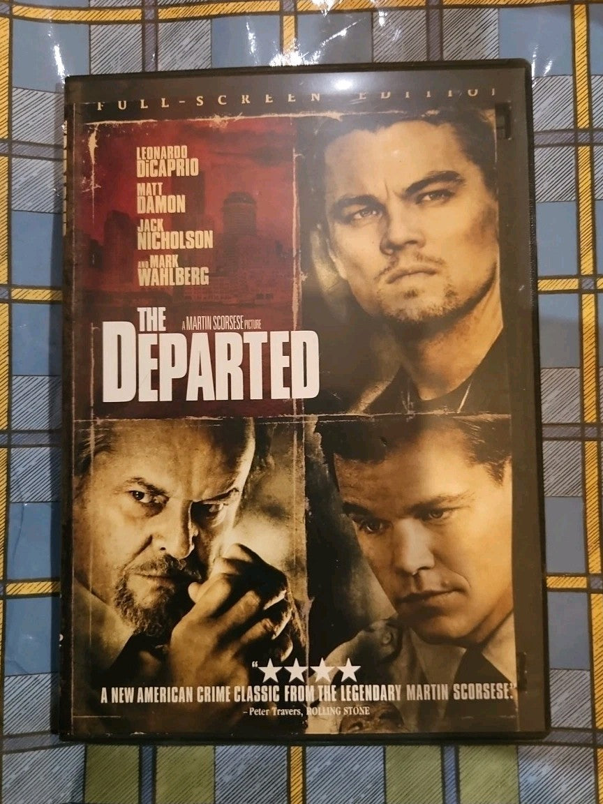 The Departed (DVD, 2006) Tested slim case cropped artwork.