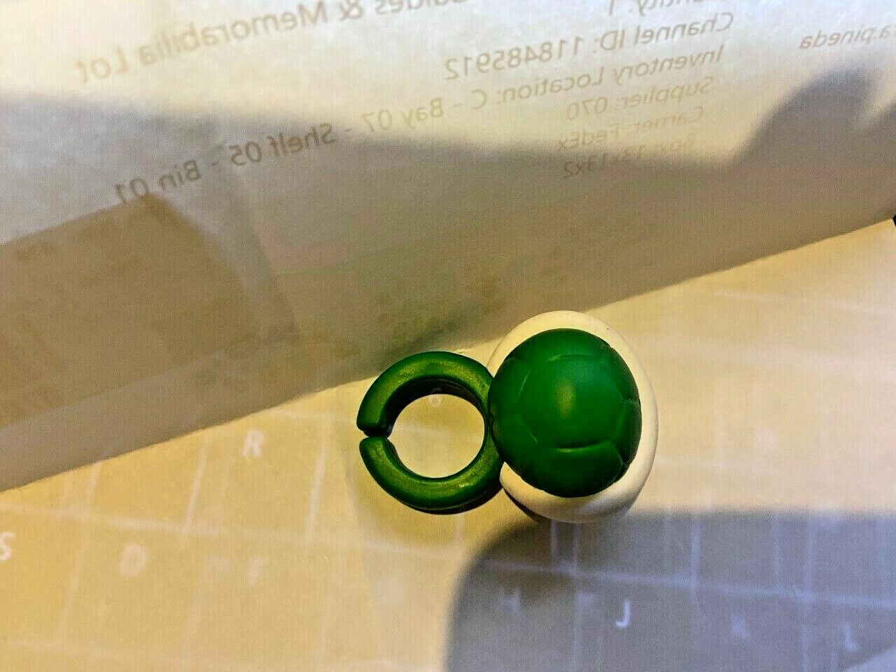 Super Mario Brother Turtle Shell Ring - Used  
