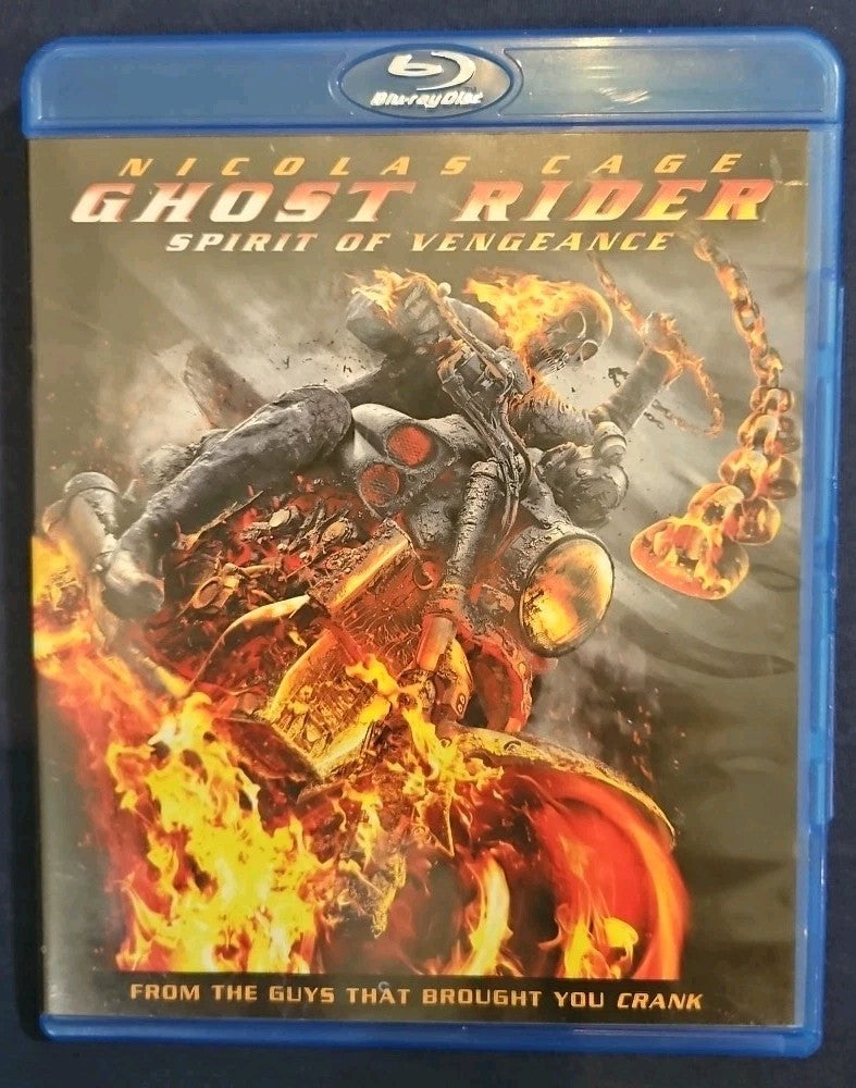 Ghost Rider Spirit of Vengeance (Blu-ray) No Digital Download. New Sealed