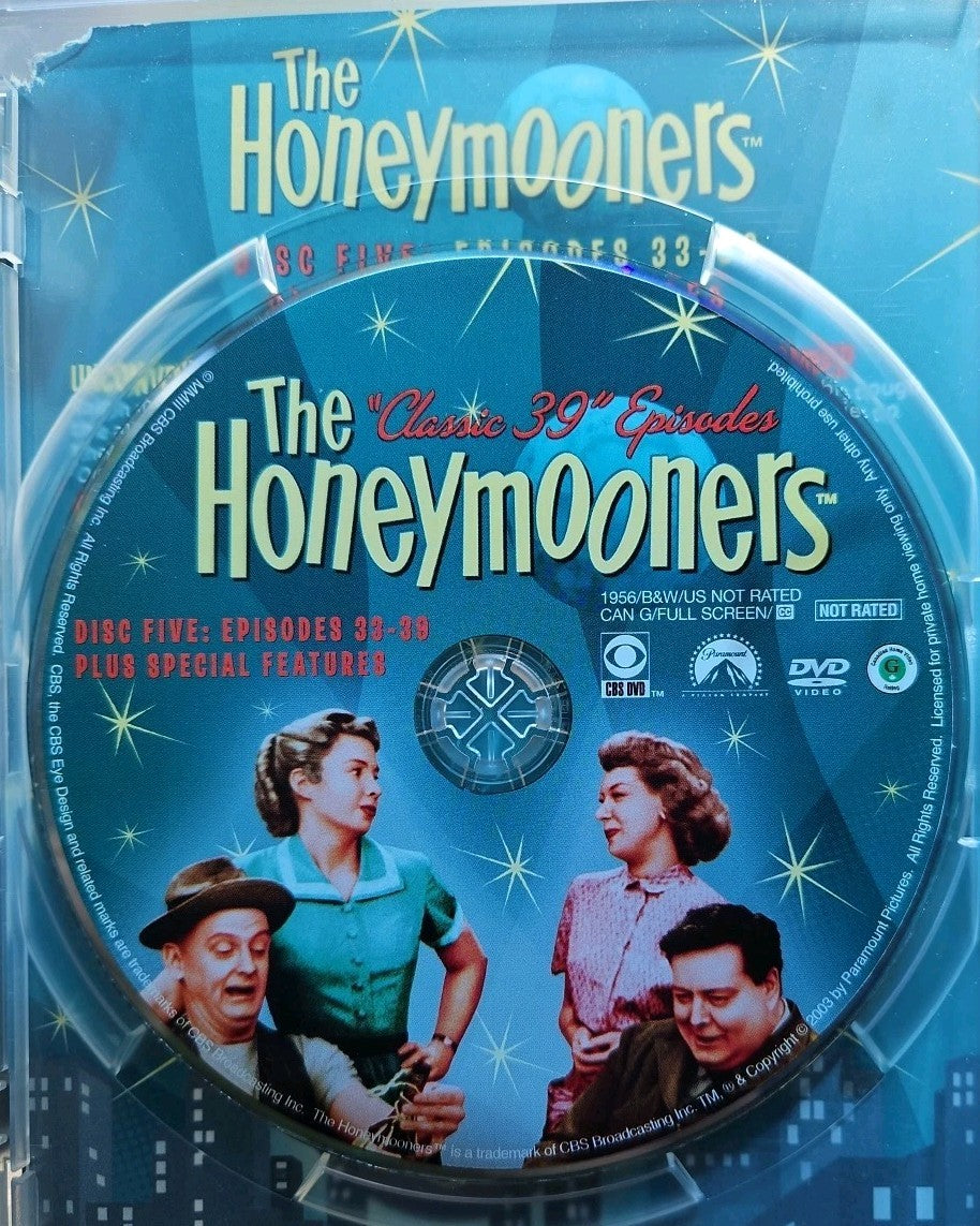 The Honeymooners Disc 5 Episodes 33-39 + Special Features