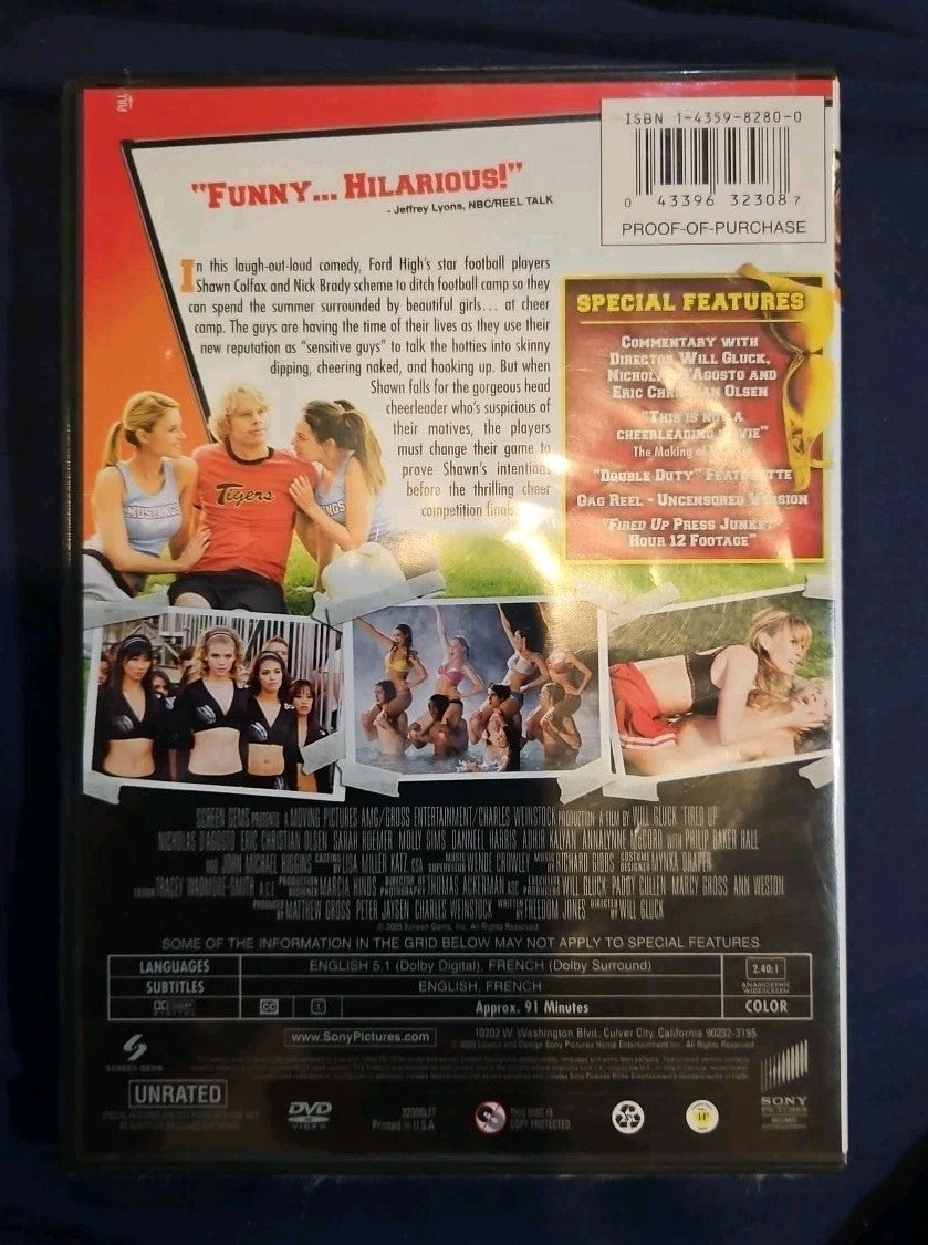 Fired Up (DVD, 2009, Unrated)